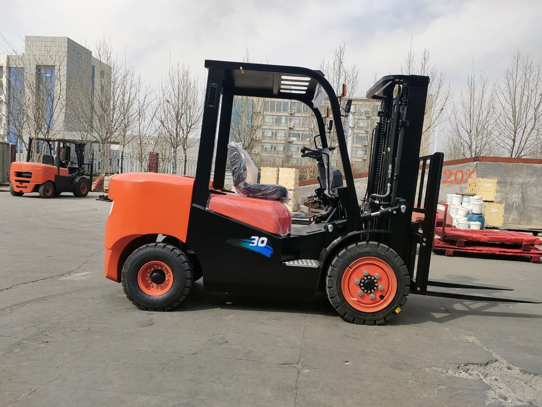 High Quality 3000kg 3000mm diesel Forklift New Counterbalanced  diesel Forklift Multiple Configurations