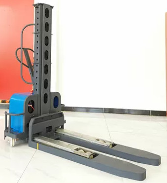 500kg Semi Electric Forklift Self-Body Boarding Truck Lifting Automatic