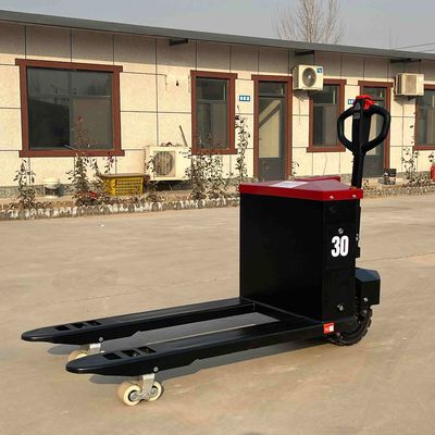 Experiência de transporte de paletes motorizado com bateria de 210Ah Manuseio suave de materiais
