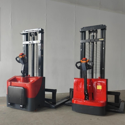 Eletric Walkie Stacker 1500kg Capacidade de carga Forquilho forjado ajustável